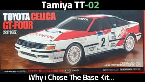 Tamiya TT-02 Celica GT-Four ST165 Base Kit box