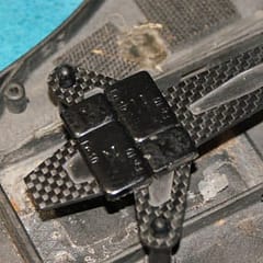 RC buggy with weight mounted high - high center of gravity - HGC