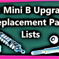 Losi Mini B Upgrade / Replacement Parts Lists