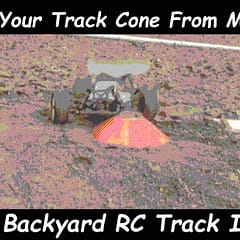 Secure Your RC Racing Cones with Soda Cans