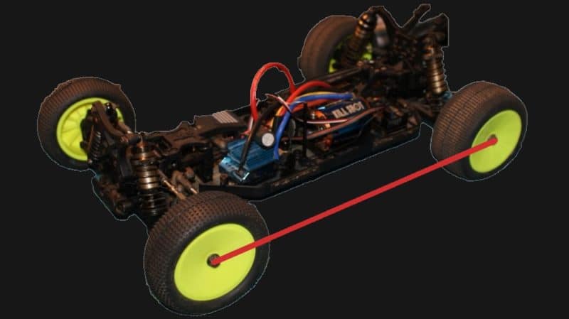 Wheelbase tuning for RC cars - kyosho ZX-6